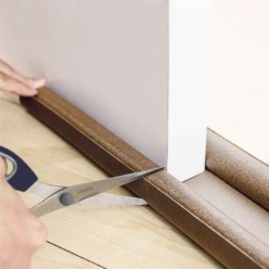 Burlete Puerta Espuma Marron Bajopuerta 95 cm,