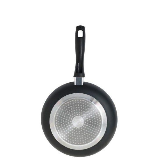 Oryx Sartén Aluminio Antiadherente Basic, Alta Resistencia, Apta Inducción, Libre PFOA, Diámetro 24 cm, Espesor 3 mm, al por May
