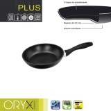 Oryx Sartén Aluminio Antiadherente Plus, Forjada, Apta Inducción, Libre PFOA, Diámetro 18 cm, Espesor 5 mm, al por Mayor | Almac