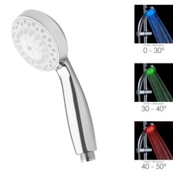 Maneral Ducha Led Indicador Temperatura Ø 11 cm,
