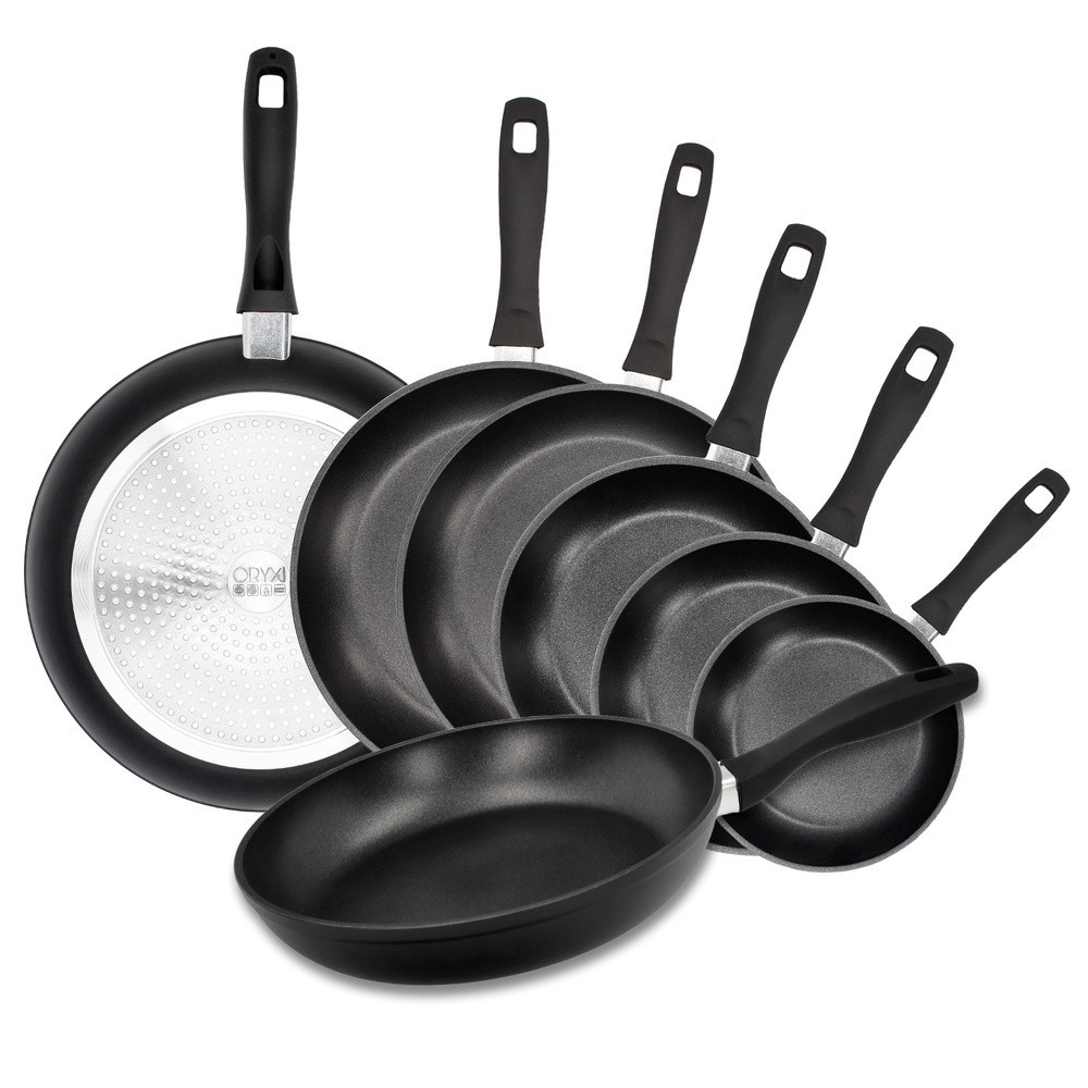 Oryx Sartén Aluminio Antiadherente Plus, Forjada, Apta Inducción, Libre PFOA, Diámetro 18 cm, Espesor 5 mm, al por Mayor | Almac