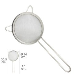 Colador Acero Inoxidale Plus Ø 14 x 30,5 cm,