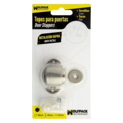 Tope Puerta Retenedor Magnetico Extrafuerte Acero Inoxidable,