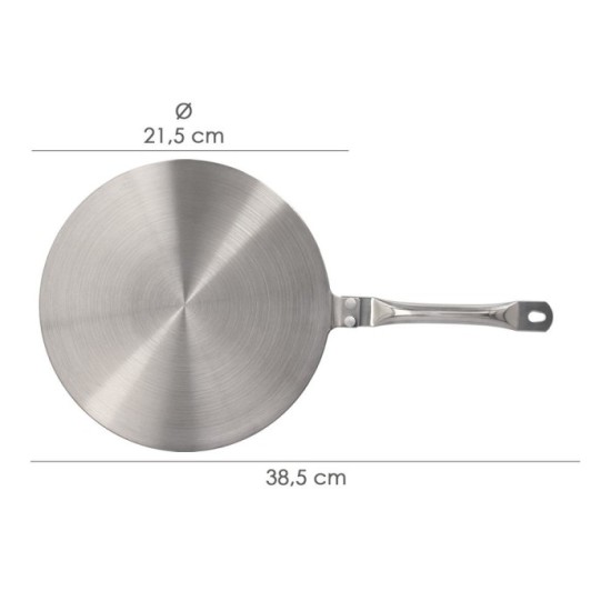 Adaptador Para Induccion / Vitroceramica Ø 21,5 cm, 3 Capas Acero Inoxidable / Aluminio al por Mayor | Almacén de Ferretería