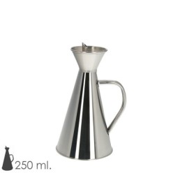 Aceitera  Acero Inoxidable Antigoteo 250 ml,