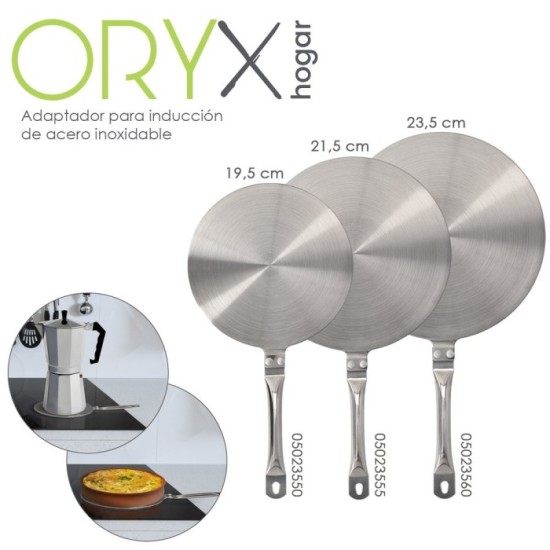 Adaptador Para Induccion / Vitroceramica Ø 21,5 cm, 3 Capas Acero Inoxidable / Aluminio al por Mayor | Almacén de Ferretería