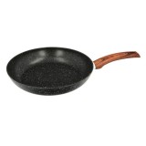 Sarten Aluminio Forjado Antiadherente Ø 28 x 5,5 cm, Mango Engomado / 5 capas / Acabado Piedra / Apta Para Todo Tipo de Cocinas 