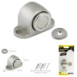 Tope Puerta Retenedor Magnetico Extrafuerte Acero Inoxidable,