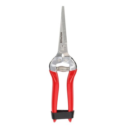 Tijeras Recolectoras 200 mm, 1 Mano P-1802, Hojas de Acero Inoxidable,