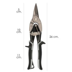 Tijeras Para Corte De Chapa Cromo Vanadio (Espesor 1,2 mm,) Corte Central / Recto