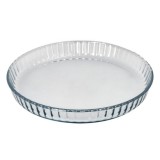 Molde Rizado Horno Cristal Borosilicato Ø 28 cm, Ideal Postres, Cocina, Resposteria, Tartas, Quiche, Libre BPA al por Mayor | Al
