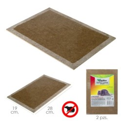 Trampa Ratones Adhesiva 19x28 cm, 2 unidades