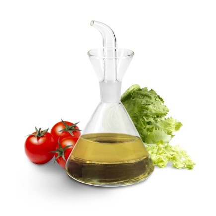 Aceitera De Cristal Con Sistema  Antigoteo, Capacidad 500 ml,