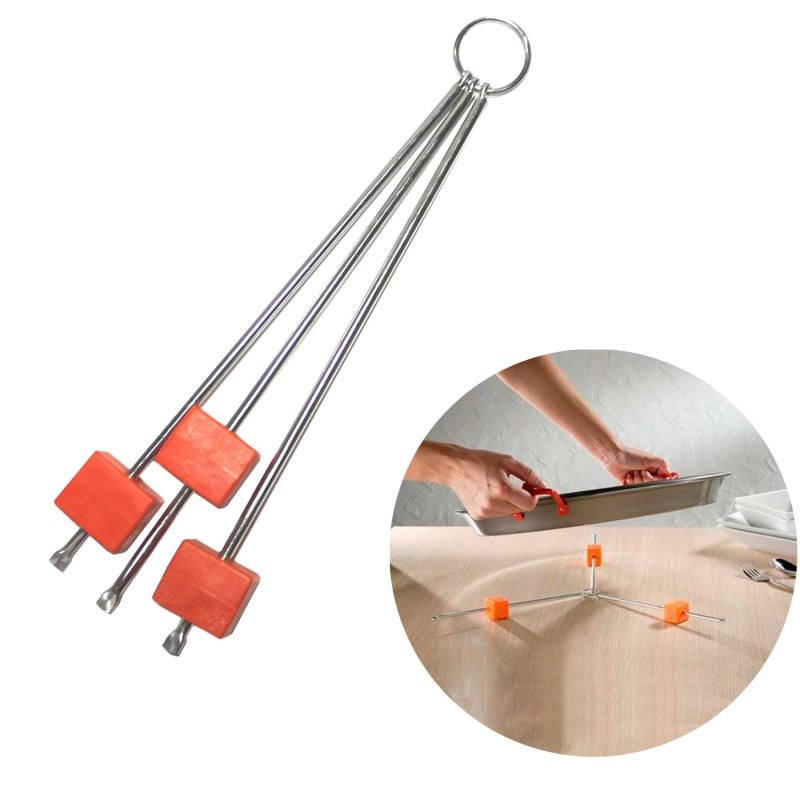 Salvamanteles Regulable Para Paelleros / Sartenes / Ollas Ø 10 / 70 cm,