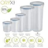 Recipiente Hermetico Plastico Redondo 1,600 ml,  Ø 12 x 24 (Alt,) cm, al por Mayor | Almacén de Ferretería