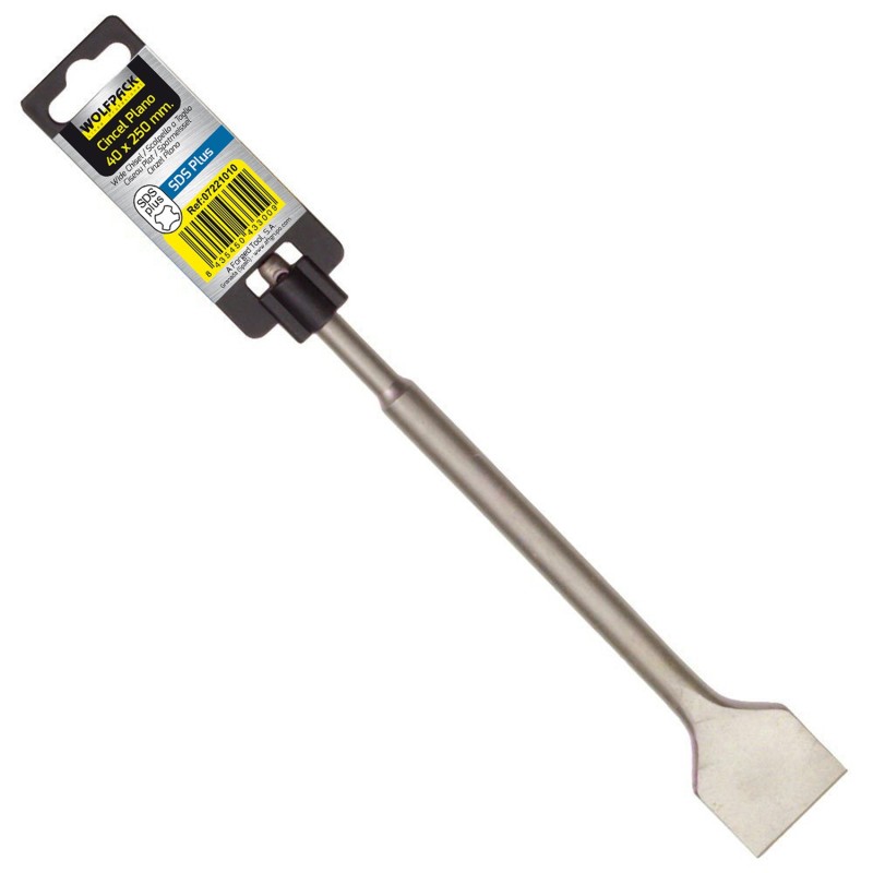 Cincel Martillo SDS PLUS Plano 40x250 mm,