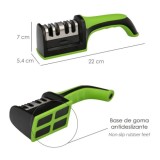 Afilador Cocina Cuchillos Tijeras, 4 Etapas Con Mango al por Mayor | Almacén de Ferretería