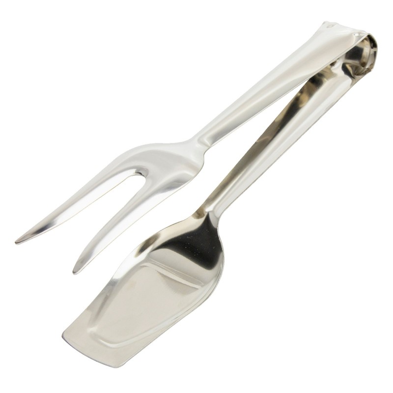 Pinzas Para Servir Acero Inoxidable  21 cm, Ideal para la cocina, servir ensaladas, servir carnes, pescados, etc,
