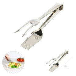Pinzas Para Servir Acero Inoxidable  21 cm, Ideal para la cocina, servir ensaladas, servir carnes, pescados, etc,