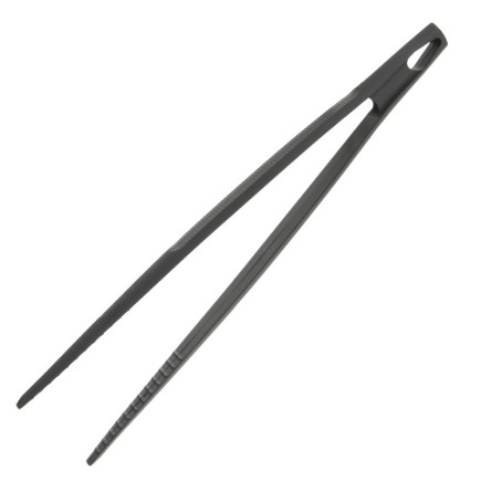 Pinzas De Cocina, Color Negro, Fabricadas en Nylon, 30cm,