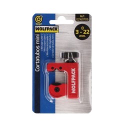 Cortador De Tubos Mini De Ø 3 A 22 mm, Cuerpo Realizado en Aluminio y Rodel en Acero Templado,