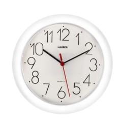 Reloj De Pared Ø 25 cm, Color Blanco