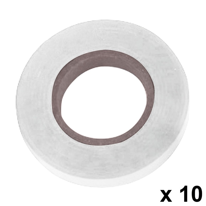 Cinta Para Atadora 11 x 0,15 mm, x 26 metros Blanco (Pack 10 Rollos)