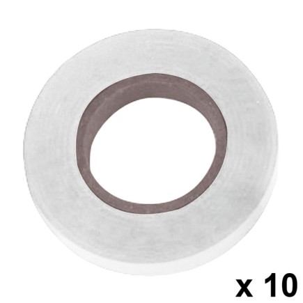 Cinta Para Atadora 11 x 0,15 mm, x 26 metros Blanco (Pack 10 Rollos)