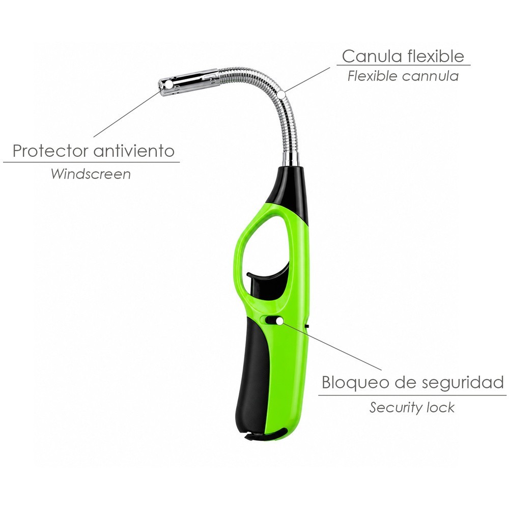 Encendedor Cocina Gas Con Llama Tubo Flexible 280 mm, al por Mayor | Almacén de Ferretería