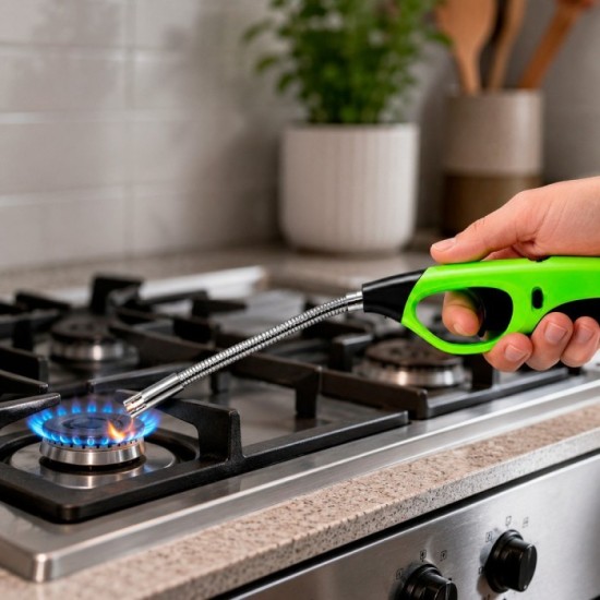 Encendedor Cocina Gas Con Llama Tubo Flexible 280 mm, al por Mayor | Almacén de Ferretería