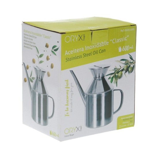 Aceitera  Acero Inoxidable Modelo "Classic" 625ml, al por Mayor | Almacén de Ferretería