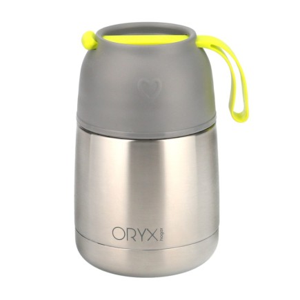 Termo Solidos y Liquidos Acero Inoxidable Antigoteo 430 Ml, 100 % Hermetico, Sin BPA