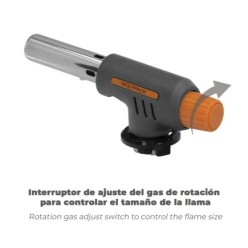 Soplete Para Cartucho 0,227 Kg, Encendido Piezo Electrico