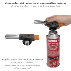 Soplete Para Cartucho 0,227 Kg, Encendido Piezo Electrico
