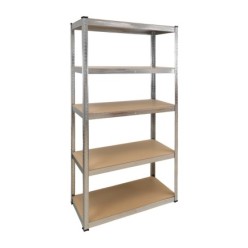 Modulo Estanteria Montaje Rápido Sin Tornillos 90x40x180 cm, (5 Bateas)