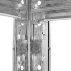 Modulo Estanteria Montaje Rápido Sin Tornillos 90x40x180 cm, (5 Bateas)