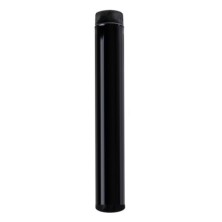 Wolfpack Tubo de Estufa Acero Vitrificado Negro Ø 110 mm, Ideal Estufas de Leña, Chimenea, Alta resistencia, Color Negro