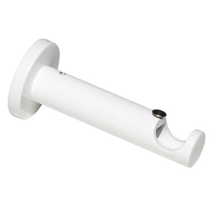 Soporte Zirconio Central Para Barras Ø 20 mm, Acabado Blanco