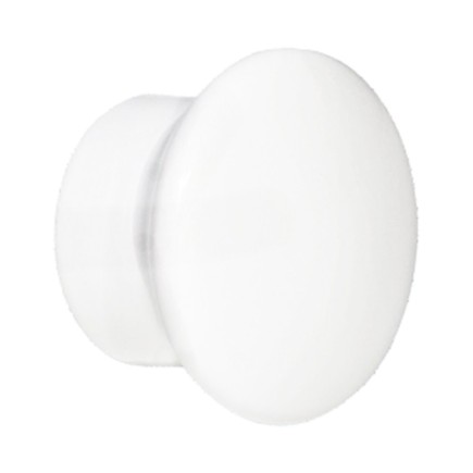 Terminal Zirconio Para Barras Ø 20 mm, Tapon Blanco (Pack 2 unidades)