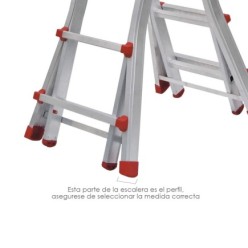 Contera Escaleras Telescopicas Perfil de 67 mm, Tramo Exterior, Version 2019