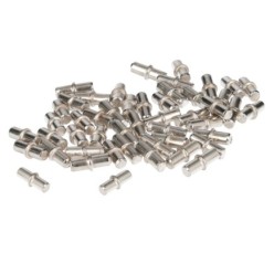 Soporte de Metalico Con Anclaje 5 Ø mm, Para Estanterias / Estantes (Caja 100 Unidades)