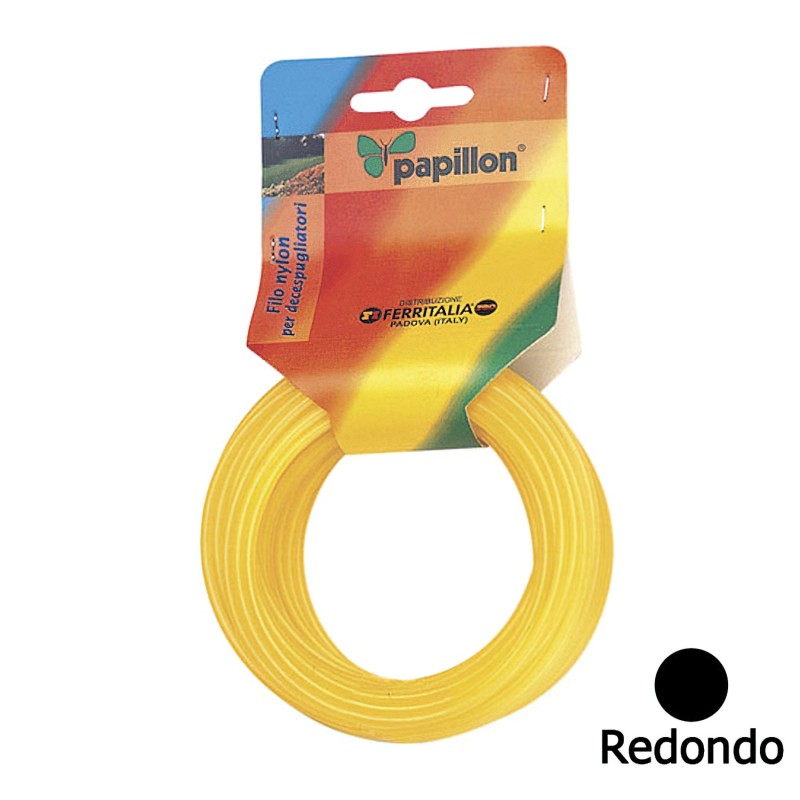 Hilo Nylon Redondo 2,4 mm, (Rollo 15 Metros)