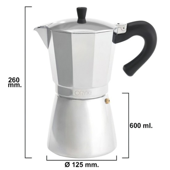 Cafetera Inducción Aluminio  12 Tazas (600 Ml,) al por Mayor | Almacén de Ferretería