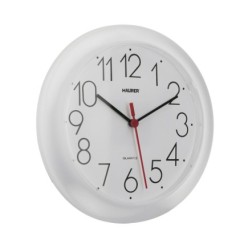 Reloj De Pared Ø 25 cm, Color Blanco
