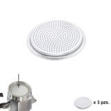 Filtro Cafetera Aluminio Classic / Inducción 2 Tazas (3 Unidades) al por Mayor | Almacén de Ferretería