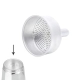 Embudo Cafetera Aluminio Classic / Inducción 6 Tazas al por Mayor | Almacén de Ferretería