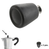 Pomo Cafetera Aluminio Inducción 6 / 9 / 12 Tazas (3 piezas) al por Mayor | Almacén de Ferretería