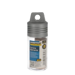 Corona Diamante Para Amoladora Ø 26 mm, Conexión Rosca M14, Corte Seco