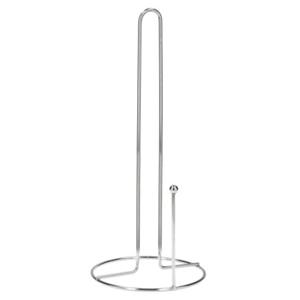 Portarrollos Papel Cocina Vertical, Cromado, 13x29 cm,