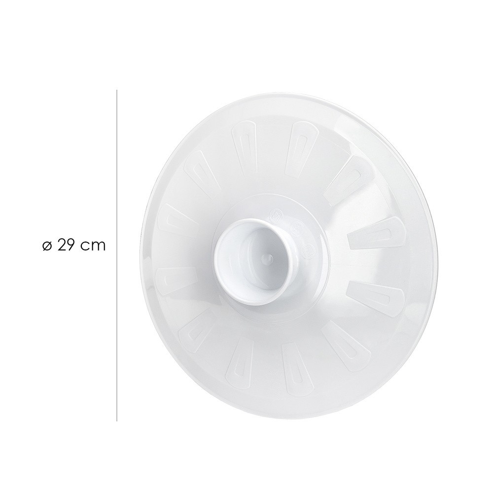 Tapa Plastico Giratortillas Oryx Ø 29cm, (Tapa Vuelve Tortillas, Tapa Giratortillas, Tapa Gira Tortillas) al por Mayor | Almacén